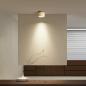 Preview: Muxing LED-Deckenleuchte im Travertin-Look, Deckenlampe, Flurlampe, Dielenlampe und Dekoleuchte für Flur, Eingangsbereich, Diele und Wohnzimmer 【ALT-XX-2053】