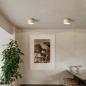 Preview: Muxing LED-Deckenleuchte im Travertin-Look, Deckenlampe, Flurlampe, Dielenlampe und Dekoleuchte für Flur, Eingangsbereich, Diele und Wohnzimmer 【ALT-XX-2053】