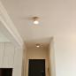 Preview: Muxing LED-Deckenleuchte im Travertin-Look, Deckenlampe, Flurlampe, Dielenlampe und Dekoleuchte für Flur, Eingangsbereich, Diele und Wohnzimmer 【ALT-XX-2053】