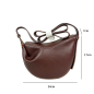Preview: Muxing Damentasche Handtasche Umhängetasche Schultertasche Kleine Damentasche Citytasche Freizeittasche für Büro Freizeit und Alltag 24cm