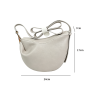 Preview: Muxing Damentasche Handtasche Umhängetasche Schultertasche Kleine Damentasche Citytasche Freizeittasche für Büro Freizeit und Alltag 24cm