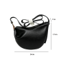 Preview: Muxing Damentasche Handtasche Umhängetasche Schultertasche Kleine Damentasche Citytasche Freizeittasche für Büro Freizeit und Alltag 24cm