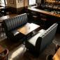 Preview: Muxing Gastro Sitzbank Dinerbank Sofa Gastronomiemöbel Cafe Bar Restaurants Hotel Einrichtung Stuhl Kunstleder