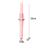 Preview: Muxing Lockenstab Elektrischer Haarstyler Lockenmaschine Lockenwickler Stylinggerät für Locken und Wellen einfache Haarstyling Hilfe Rosa 35 x 6 cm /JFB-F/