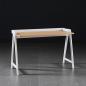 Preview: MuXing Vielseitiger Tisch – Schreibtisch, Computertisch, Bürotisch, Bartisch, Balkontisch – Modernes Design, 118×53×75 cm