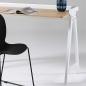 Preview: MuXing Vielseitiger Tisch – Schreibtisch, Computertisch, Bürotisch, Bartisch, Balkontisch – Modernes Design, 118×53×75 cm