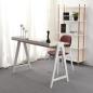 Preview: MuXing Vielseitiger Tisch – Schreibtisch, Computertisch, Bürotisch, Bartisch, Balkontisch – Modernes Design, 118×53×75 cm