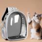 Preview: MuXing Katzenrucksack, Atmungsaktiv, Tragbar, Großes Fassungsvolumen, Doppel-Schultergurte – Haustier Rucksack für Katzen