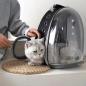 Preview: MuXing Katzenrucksack, Atmungsaktiv, Tragbar, Großes Fassungsvolumen, Doppel-Schultergurte – Haustier Rucksack für Katzen