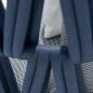 Preview: MuXing Geflochtenes Outdoor-Sofa 2er-Set – mit 1-Sitzer Sofa und 3-Sitzer Sofa, geeignet für Garten, Hof und Balkon, Blau