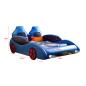 Preview: Muxing Auto LED Raser Jungen Kinder Bett Cool Bequem blau