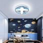 Preview: Muxing Lampe Kinderzimmerlampe LED-Lampe Augenschonlampe Schlafzimmerlampe Einbauleuchte Deckenlampe Drei Lichtfarben 60cm C：Flugzeuglampe /FJFJD/