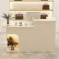 Preview: Muxing Rezeption Theke Bar Empfangstheke empfangstisch Counter Kassentisch Beige