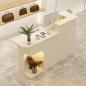 Preview: Muxing Rezeption Theke Bar Empfangstheke empfangstisch Counter Kassentisch Beige