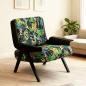 Preview: Muxing Sessel Stuhl Sitzsack Relaxsessel Wohnzimmersessel Relaxstuhl gepolsterter Esszimmerstuhl mit Rückenlehne 70*81*82cm  【ZH-8153】