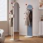 Preview: Muxing Spiegel Ganzkörperspiegel Standspiegel Multifunktionsspiegel Kleiderspiegel Heimspiegel Ganzkörperspiegel mit Stauraum Beige 175cm 【GYJ1033】