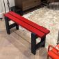 Preview: Muxing Essbank Schuhbank Haushocker Langbank Schuhhocker Esszimmerstuhl 60*23*45cm