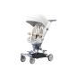 Preview: Muxing 360 Drehbar Kinderwagen Leichter Kompaktbuggy  Zusammenklappbarer Verstellbare Rückenlehne 46*72*93cm