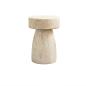 Preview: Muxing  Beistelltisch, Couchtisch, Kaffeetisch, Sofatisch, Wohnzimmertisch, Beistelltisch modern, Beistelltisch rund 40.2*55.3cm【BJDS1211】