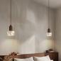Preview: Muxing Hängeleuchte Lampschirm Pendelleuchte Flurlampe Ganglampe Korridorlampe Vintage-Hängeleuchte Ohne Leuchtmittel