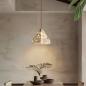Preview: Muxing Hängeleuchte Lampschirm Pendelleuchte Flurlampe Ganglampe Korridorlampe Vintage-Hängeleuchte Ohne Leuchtmittel