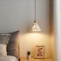 Preview: Muxing Hängeleuchte Lampschirm Pendelleuchte Flurlampe Ganglampe Korridorlampe Vintage-Hängeleuchte Ohne Leuchtmittel