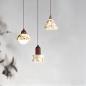 Preview: Muxing Hängeleuchte Lampschirm Pendelleuchte Flurlampe Ganglampe Korridorlampe Vintage-Hängeleuchte Ohne Leuchtmittel