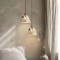 Preview: Muxing Hängeleuchte Lampschirm Pendelleuchte Flurlampe Ganglampe Korridorlampe Vintage-Hängeleuchte Ohne Leuchtmittel