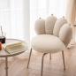 Preview: Muxing Stuhl Kosmetik Hocker in Katzenpfoten Design Beige 58*56*71 cm 【HZYAL101346】