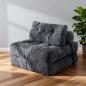 Preview: Muxing  Klappbares Sofa, Wohnzimmer-Sofa, Einzelsessel, Schlafzimmer-Sofa, Multifunktionales Sofa, Minimalistisches Sofa, 85×85×40 cm
