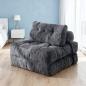Preview: Muxing  Klappbares Sofa, Wohnzimmer-Sofa, Einzelsessel, Schlafzimmer-Sofa, Multifunktionales Sofa, Minimalistisches Sofa, 85×85×40 cm