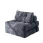 Preview: Muxing  Klappbares Sofa, Wohnzimmer-Sofa, Einzelsessel, Schlafzimmer-Sofa, Multifunktionales Sofa, Minimalistisches Sofa, 85×85×40 cm