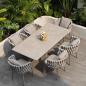 Preview: Muxing  2er-Set  Outdoor-Stuhl Campingstuhl Gartenstuhl Freizeitstuhl Armlehnenstuhl Geflechtstuhl für den Außenbereich/Garten 56×63×77cm [BZ-34]