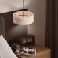 Preview: MuXing Moderne Pendelleuchte – Dimmbar in 3 Farben, Design Lampe für Esszimmer, Schlafzimmer & Bar, Elegante Deckenleuchte, Energieeffizient 20 cm