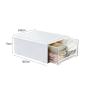 Preview: Schuhboxen transparent stapelbar Schuhaufbewahrung Box