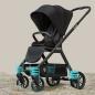 Preview: Großhandel B2B Kinderwagen + Babytragetasche 2 in 1 Zusammen klappbar mobil