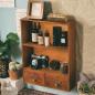 Preview: Großhandel B2B Haushalt Holz Vintage Schrank Schaukasten mit Schublade【AB339】