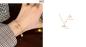 Preview: Großhandel B2B Koreanisches Vintage Perlenarmband D002 Gold Fischschwanz-Armband