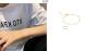 Preview: Großhandel B2B Koreanisches Vintage Perlenarmband S127 Gold Metallarmband