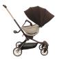 Preview: 360Home Zusammenklappbarer Kinderwagen 1 in 2 Sitz- und Liege 【V18PLUS】Lila