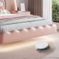 Preview: 360Home Kinderzimmer Schwebebett Kinderbett Prinzessin Krone Design