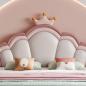 Preview: 360Home Kinderzimmer Schwebebett Kinderbett Prinzessin Krone Design
