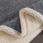Preview: Großhandel B2B  Herbst und Winter verdickte warme bettdecke Graublau