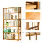 Preview: Household Shelf Fitted Shelf Bookcase Room Divider Tiered Shelf Upright Shelf