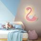 Preview: Großhandel B2B Rosa Flamingo Schlafzimmer Wandleuchte Nachtlicht