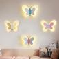 Preview: 360Home Kinderzimmer Cartoon Schmetterling Wandleuchte Nachtlicht