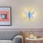 Preview: 360Home Kinderzimmer Cartoon Schmetterling Wandleuchte Nachtlicht