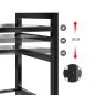 Preview: Kitchen Shelf Microwave Shelf Metal Shelf Size Adjustable