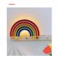 Preview: Nachtlicht Lampe Bunt Regenbogen Kinderzimmer