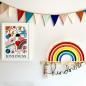 Preview: Nachtlicht Lampe Bunt Regenbogen Kinderzimmer